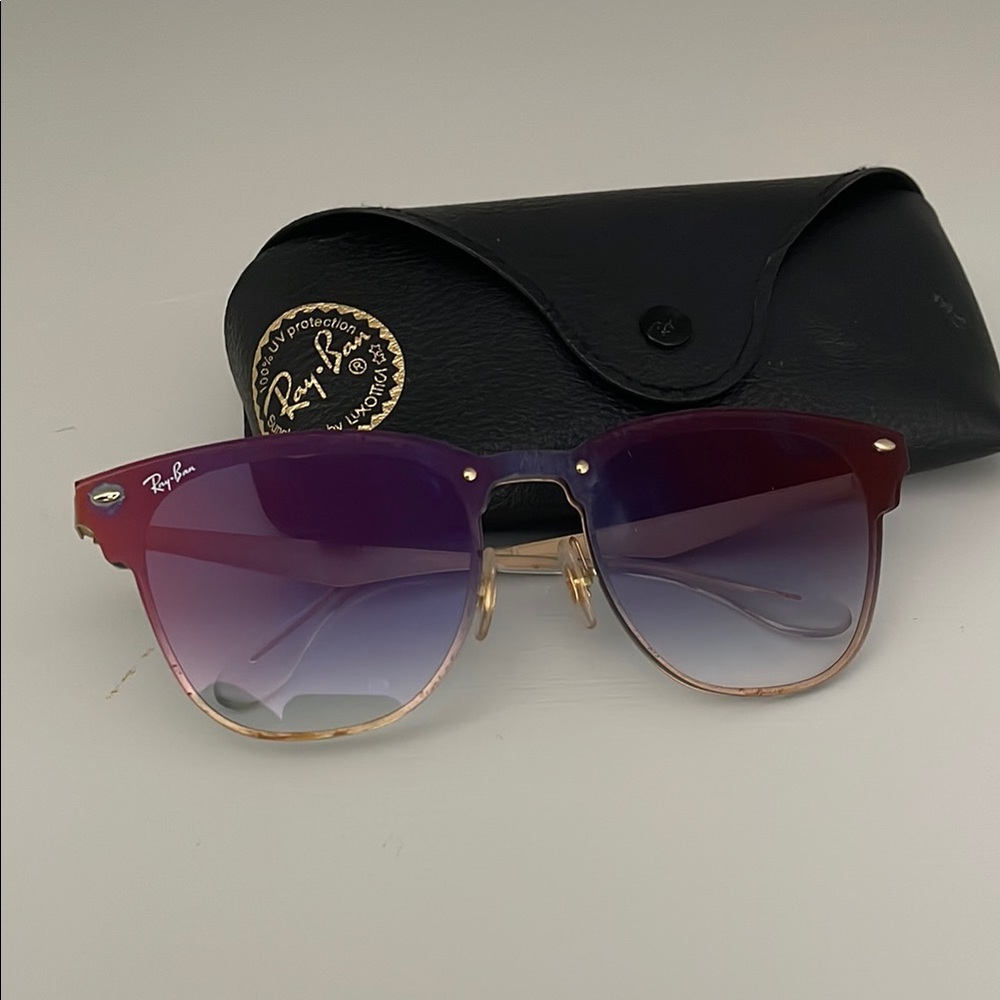 Ray-Ban Purple and Pink Sunglasses
